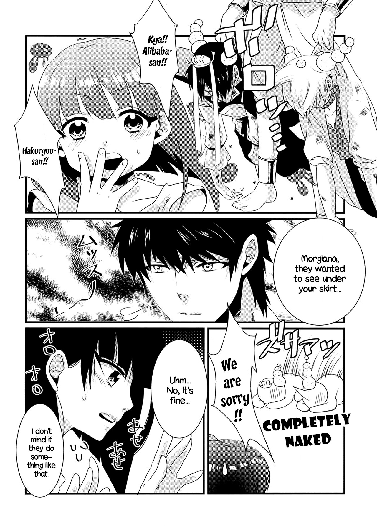 Hentai Manga Comic-v22m-A Book Where Morgiana Wears Panties For The First Time-Read-6